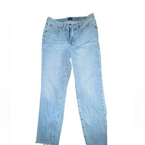 J. Crew Men's Straight Jeans in Light Blue